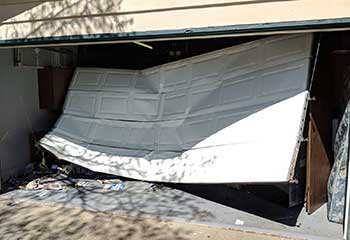 Garage Door Track Replacement - Lockport